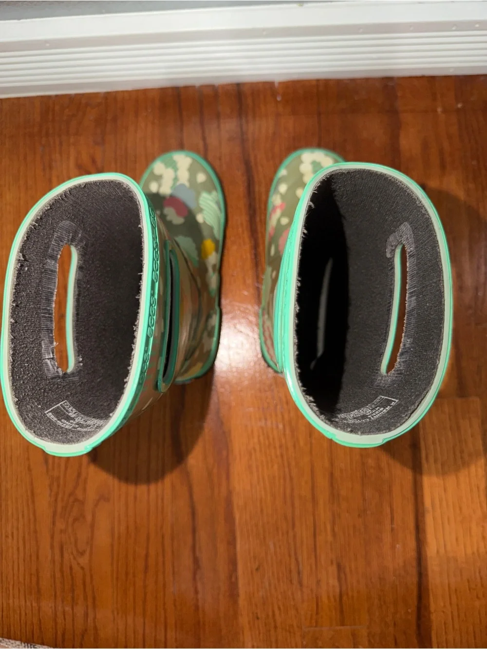 BOGS Kids Rain Boots Cloud Print Waterproof Insulated Size 13 Toddler